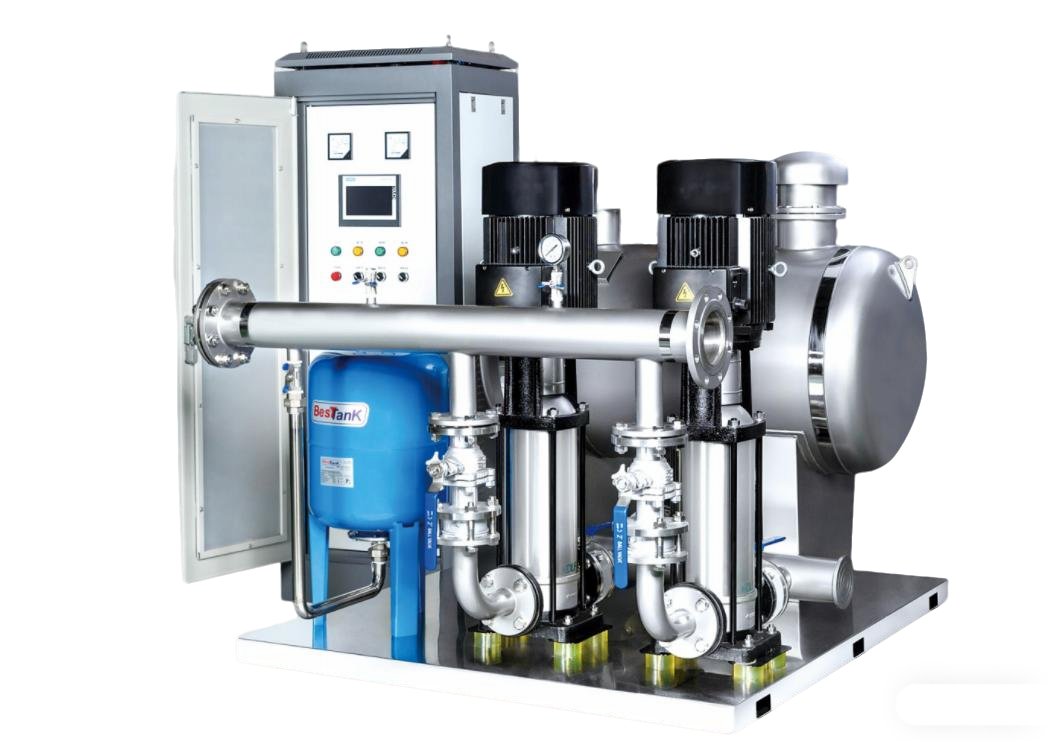 Sistema de bomba de refuerzo de agua de presión no negativa YPSN