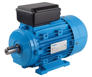 Motor de inducción de carcasa de aluminio monofásico CSCR de condensador único MY/MC