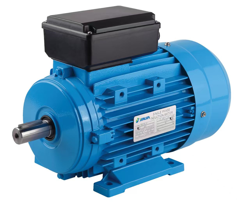 Motor de inducción de carcasa de aluminio monofásico CSCR de condensador único MY/MC